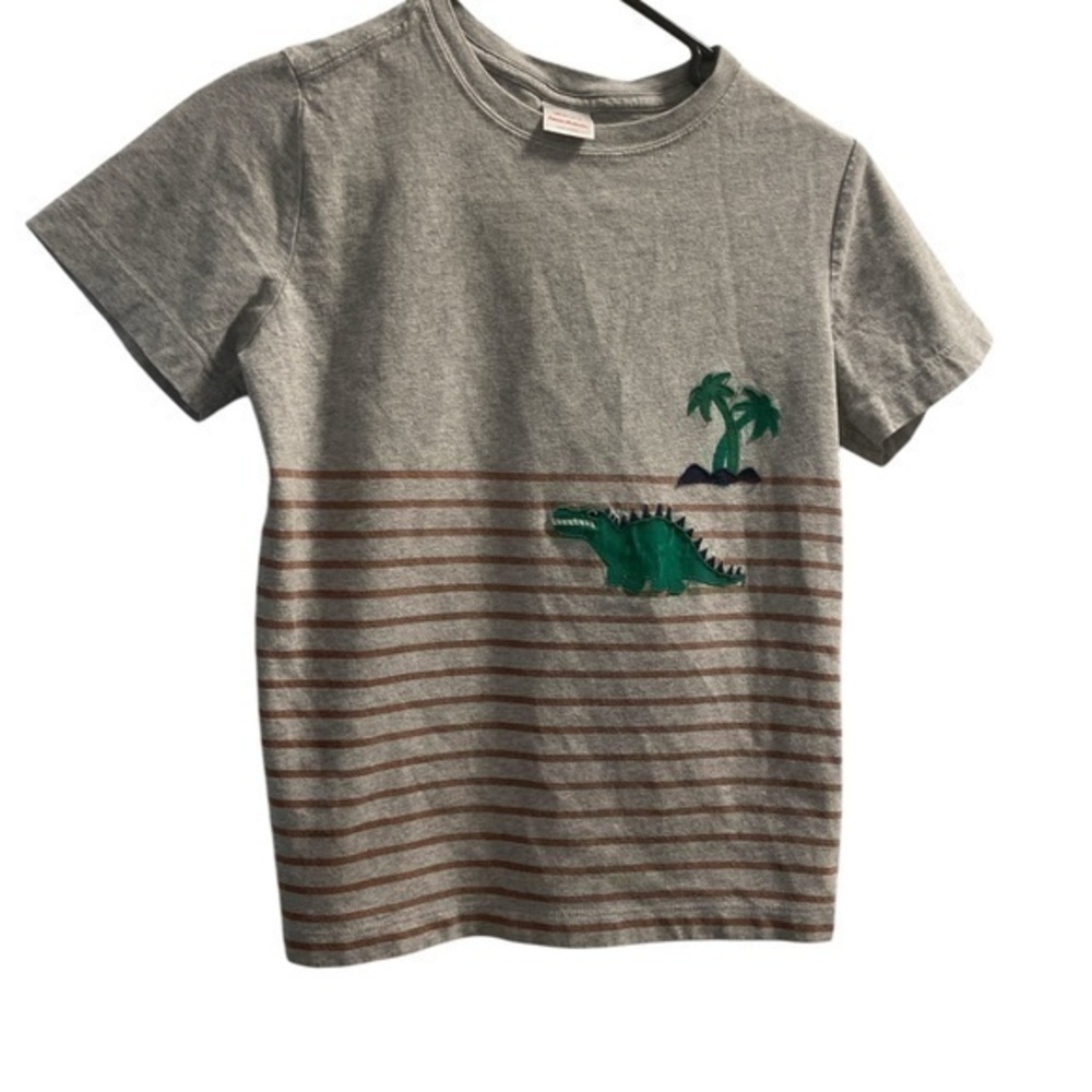 Hanna Anderson dinosaur tee in size US 10